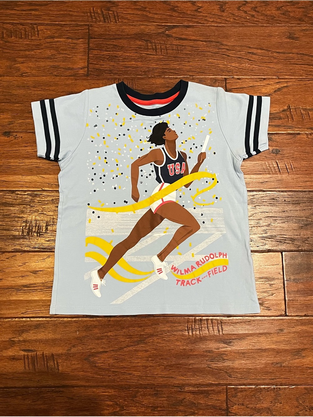 Piccolina Wilma Rudolph Graphic Short Sleeve Tee